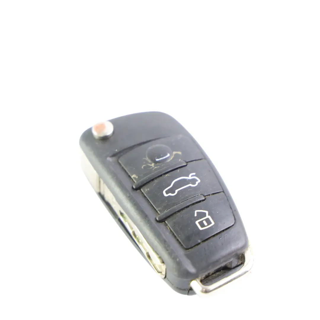 Audi A1 8X A5 8T Remote Key Flip Fob 3 Button - SKU 8X0837220D - Part number 8X0837220D