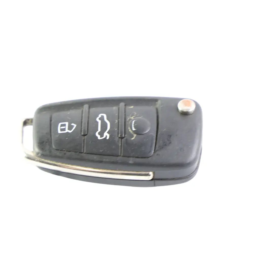 Audi A1 8X A5 8T Fernbedienung Klappschlüssel 3 Tasten - SKU 8X0837220D - Teilenummer 8X0837220D