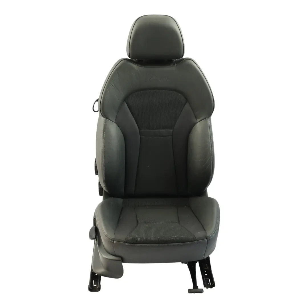 Audi A1 8X 3 Porte Sedile Sport Anteriore Destro Interno Mezza Pelle Soul Silver - SKU 8X0881806AB-2 - Numero di parte 8X0881806AB