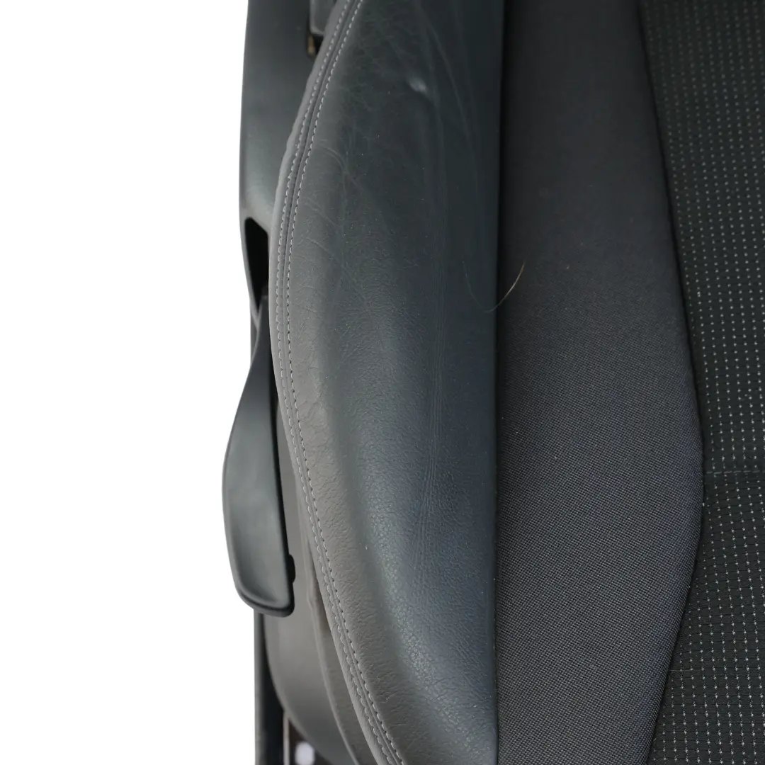 Audi A1 8X 3 Door Sport Seat Front Right O/S Interior Half Leather Soul Silver - SKU 8X0881806AB-2 - Part number 8X0881806AB