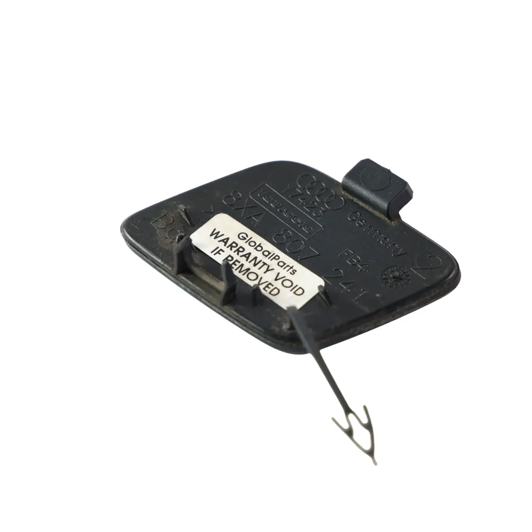 Audi A1 8X Tapa Gancho Remolque Parachoques Delantero Azul Utopía X5L - SKU 8XA807241-UBL - Número de pieza 8XA807241