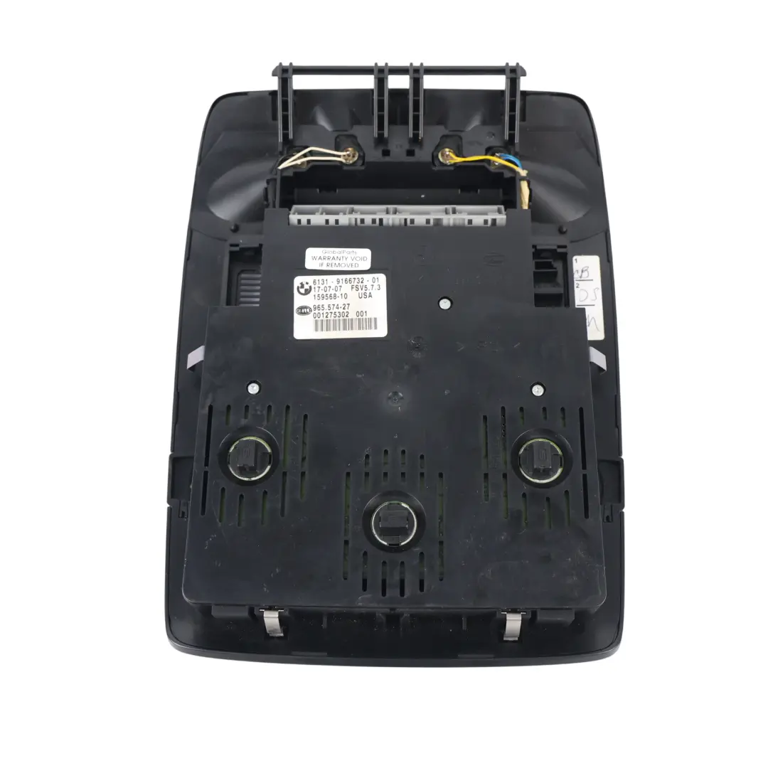  Roof Light BMW X5 E70 X6 E71 Front Reading Lamp Switch Unit Button Black - SKU 9166732 - Part number 9166732