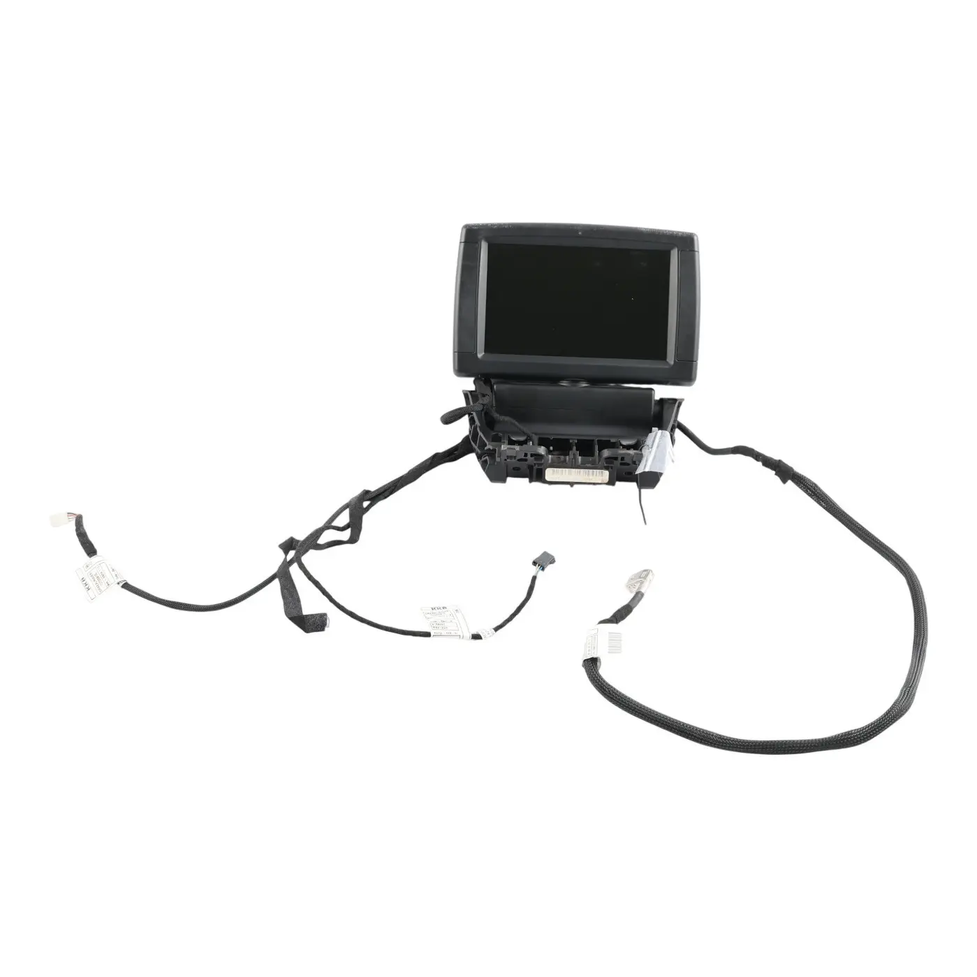 BMW X5 X6 E70 E71 Rear Seat Entertainment DVD Display Screen Remote 9166783