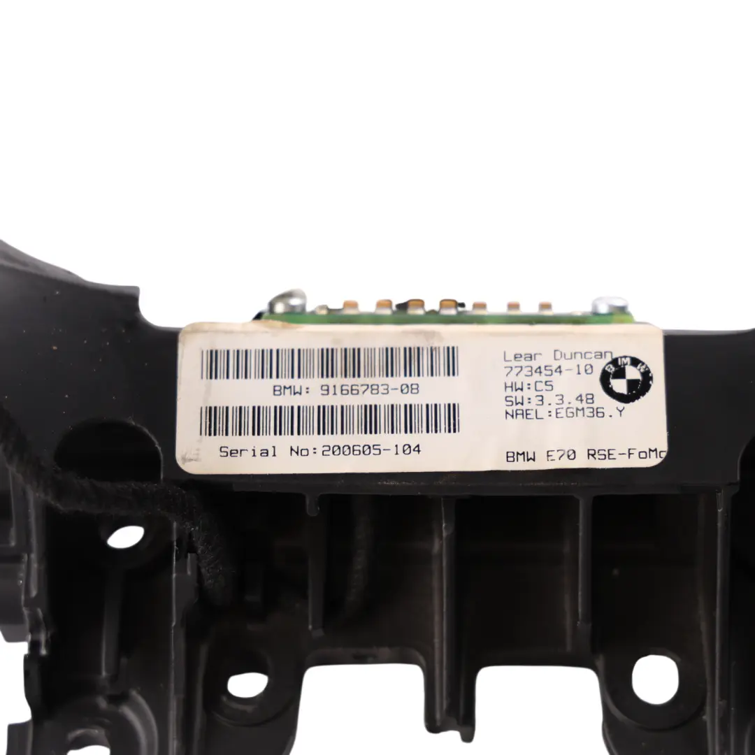 Entertainment DVD Display Screen Remote to BMW X5 X6 E70 E71 Rear Seat with Part number 9166783 BMW X5 X6 E70 E71 Rear Seat Entertainment DVD Display Screen Remote - SKU 9166783-2 - Part number 9166783