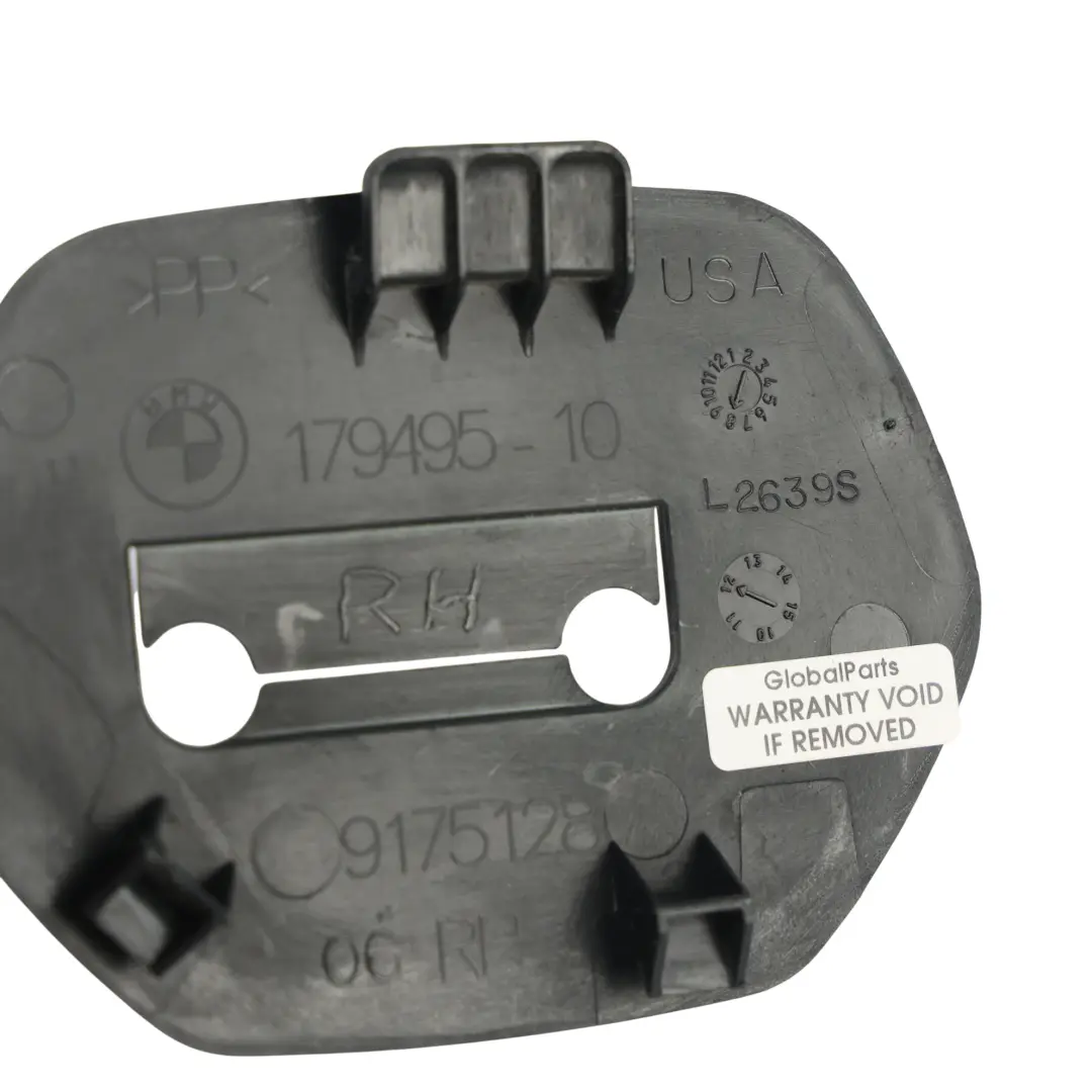BMW X3 F25 Rear Step Cover Trim Panel Black Right O/S - SKU 9175128 - Part number 9175128