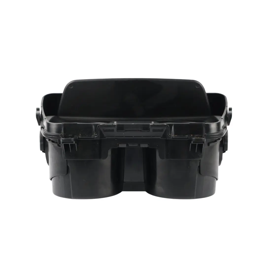 Panel Consola Central Portavasos Compartimento Negro para BMW F12 con número de pieza 9197227 BMW F12 Panel Consola Central Portavasos Compartimento Negro - SKU 9197227-2 - Número de pieza 9197227
