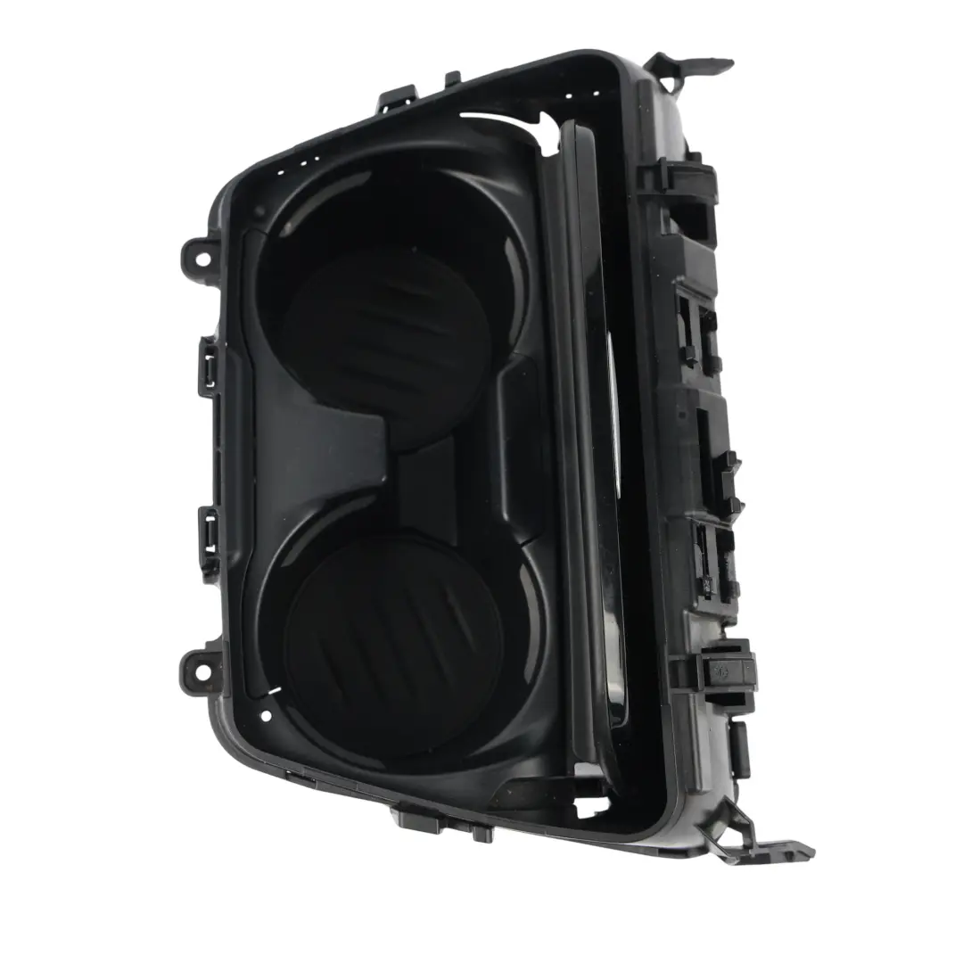 BMW F12 Portabicchieri Console Centrale Vano Portaoggetti Pannello Nero - SKU 9197227-2 - Numero di parte 9197227