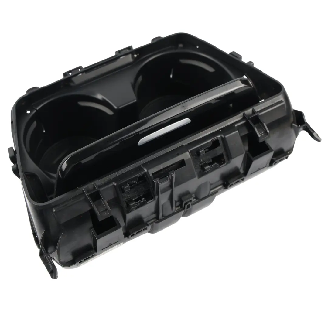 BMW F12 Panel Consola Central Portavasos Compartimento Negro - SKU 9197227-2 - Número de pieza 9197227