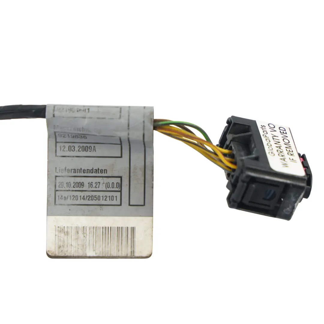 BMW X5 E70 Faisceau Câblage Capteur Parking PDC Avant - SKU 9219646 - Numéro de pièce 9219646