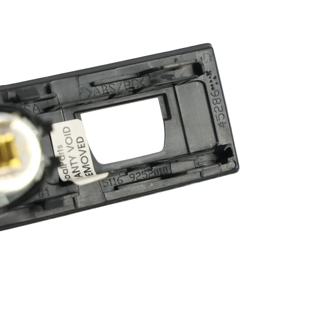 Heating Switch Button Panel Cover to BMW X5 X6 F15 F16 Rear Seat with Part number 9252010 BMW X5 X6 F15 F16 Rear Seat Heating Switch Button Panel Cover - SKU 9252010 - Part number 9252010