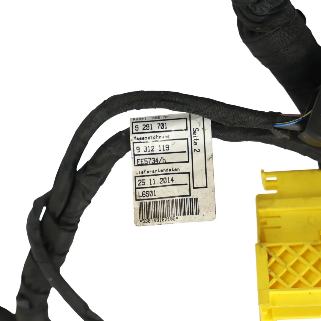 Kabelbaum Sitz Vorne Links für BMW F10 F11 LCI mit Teilenummer 9291701 BMW F10 F11 LCI Kabelbaum Sitz Vorne Links - SKU 9291701 - Teilenummer 9291701