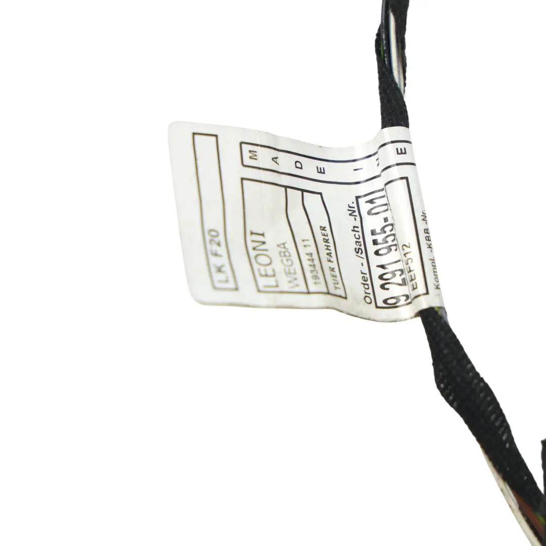 Front Door Wiring Harness Cable Driver Side to BMW F20 with Part number 9291955 BMW F20 Front Door Wiring Harness Cable Driver Side - SKU 9291955 - Part number 9291955