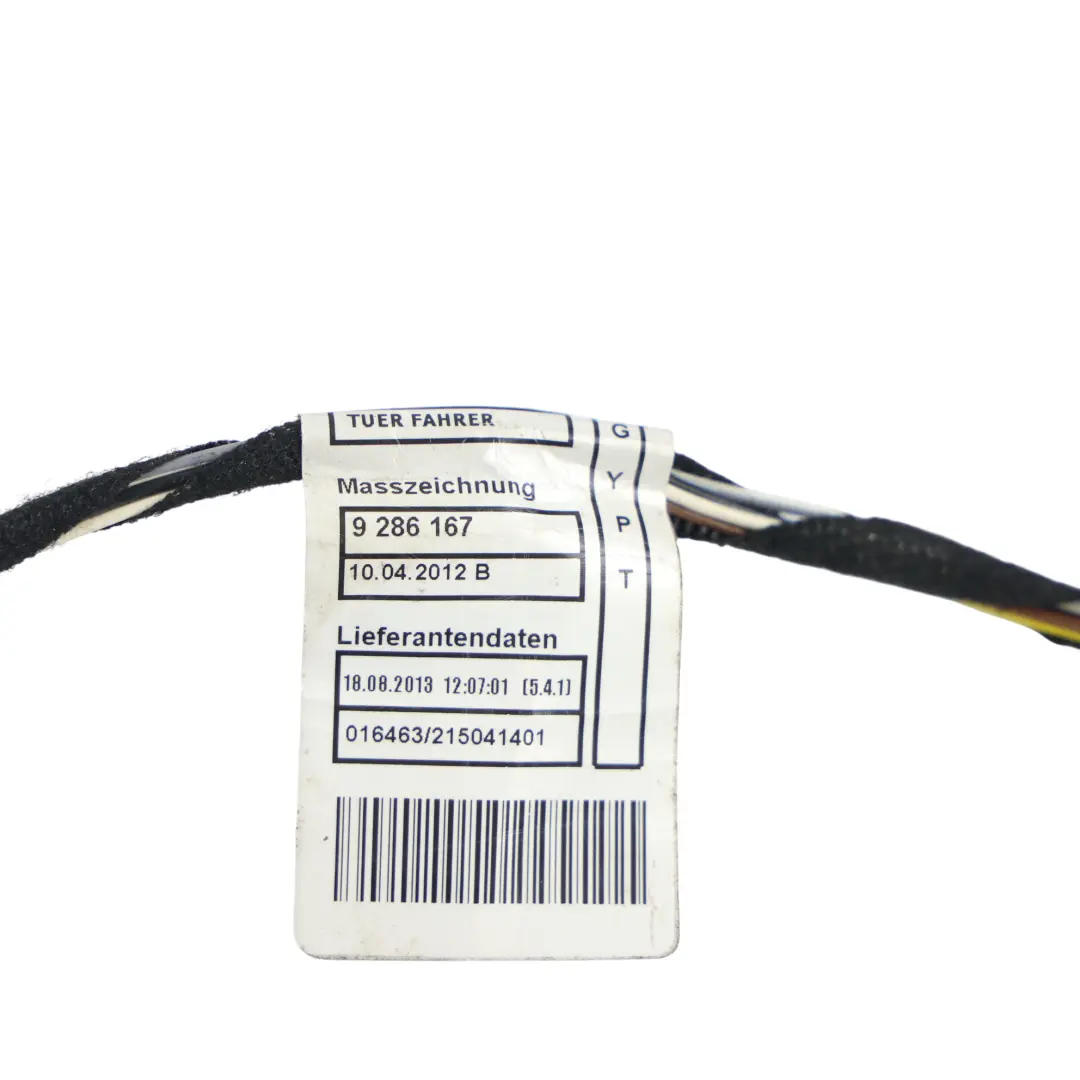 Arnés Cableado Puerta Delantera Lado Conductor para BMW F20 con número de pieza 9291955 BMW F20 Arnés Cableado Puerta Delantera Lado Conductor - SKU 9291955 - Número de pieza 9291955