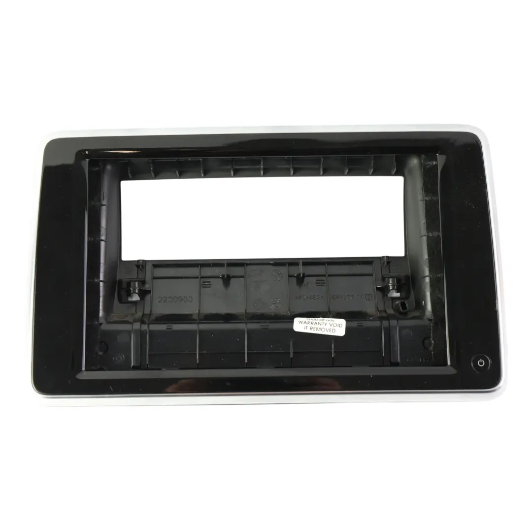 Compartment Screen Display 9,2" Surround Trim to BMW F10 X5 F15 Rear Seat with Part number 9294912 BMW F10 X5 F15 Rear Seat Compartment Screen Display 9,2" Surround Trim - SKU 9294912-2 - Part number 9294912