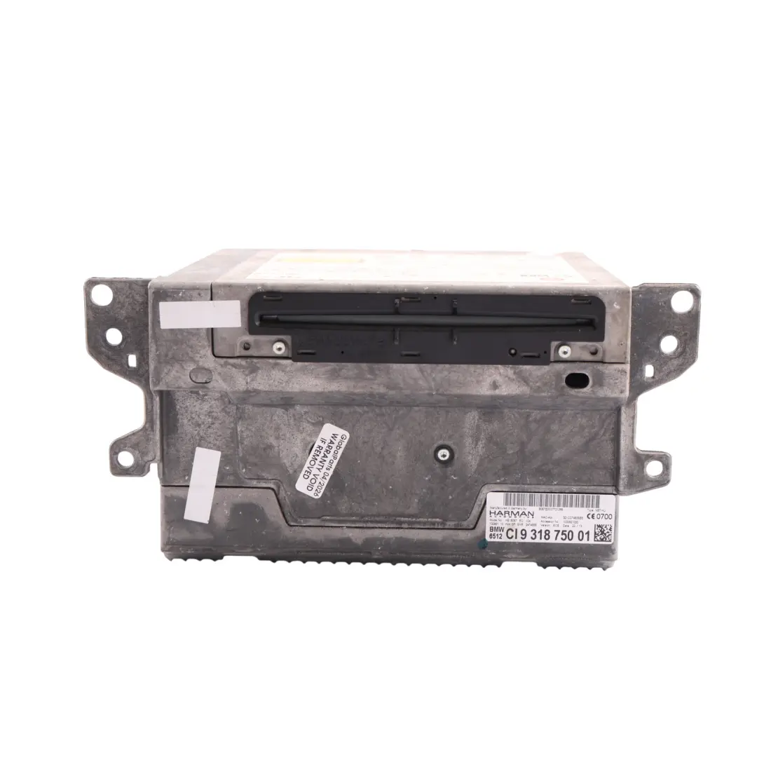 BMW F10 F20 F22 F30 F32 Head Unit Navigation Sat Nav DAB High - SKU 9318750-2 - Part number 9318750