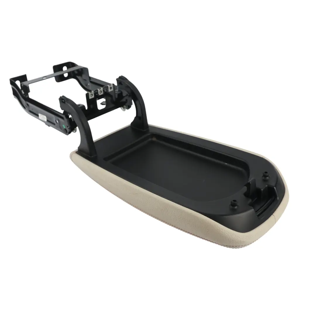 BMW F25 Reposabrazos Central Delantero Cuero Blanco Marfil - SKU 9321036 - Número de pieza 9321036