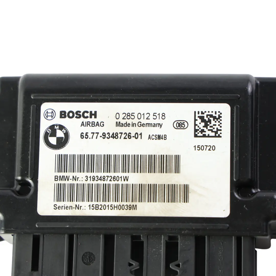 BMW F20 F21 F30 Unité Commande Module D'Air 0285013626 9461918 9296494 6826983 - SKU 9348726 - Numéro de pièce 9348726