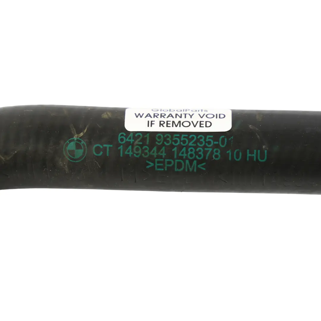 Manguera Refrigerante Motor Intercambiador Calor para BMW X5 F15 con número de pieza 9355235 BMW X5 F15 Manguera Refrigerante Motor Intercambiador Calor - SKU 9355235 - Número de pieza 9355235
