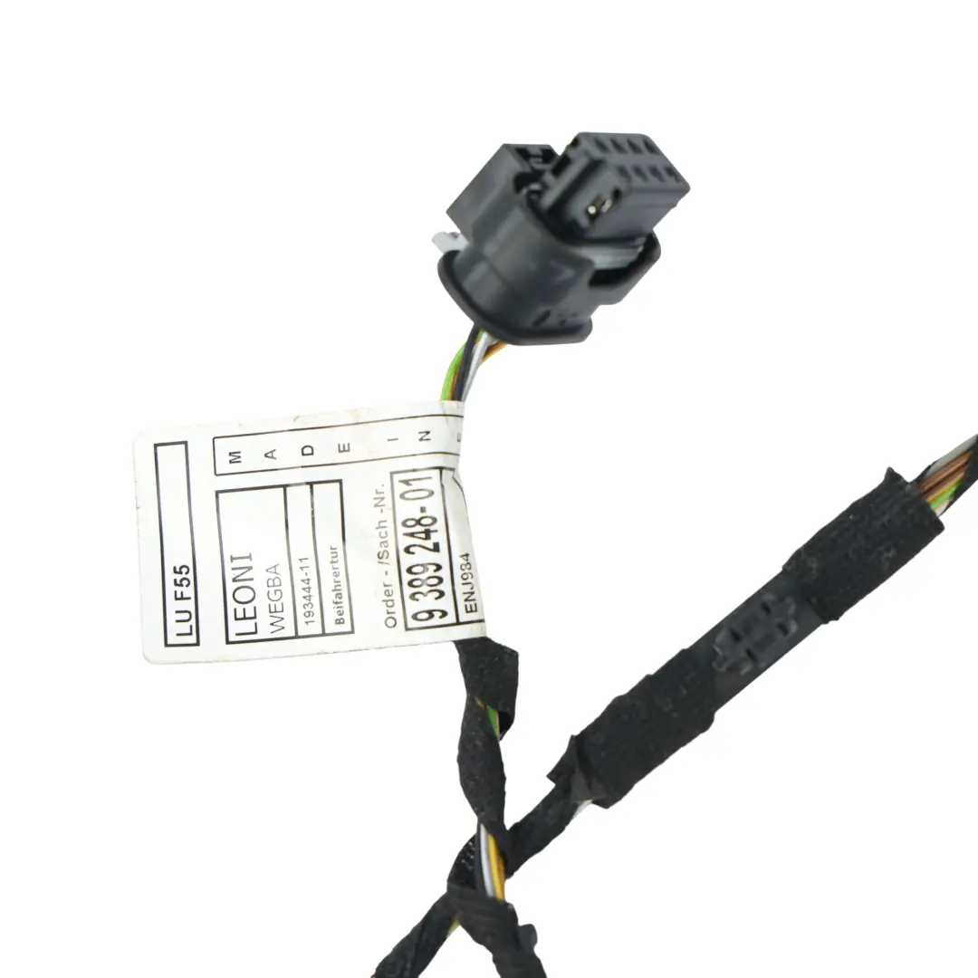 Door Wiring Loom Harness Cable Passenger Side to Mini F55 with Part number 9389248 Mini F55 Door Wiring Loom Harness Cable Passenger Side - SKU 9389248 - Part number 9389248