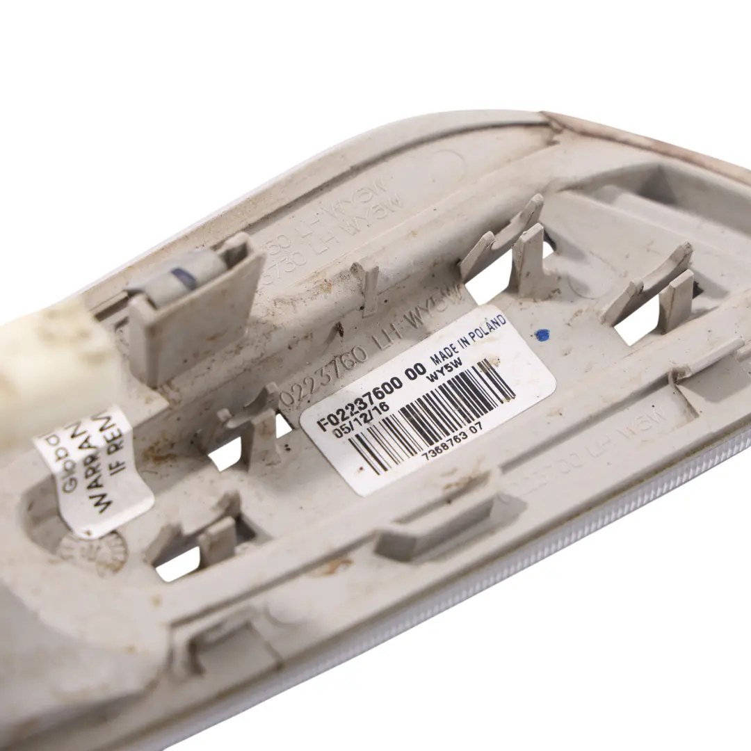 Mini F56 F57 JCW Side Indicator Lamp Left N/S Additional Turn Light 7368763 - SKU 9482819-1 - Part number 9482819