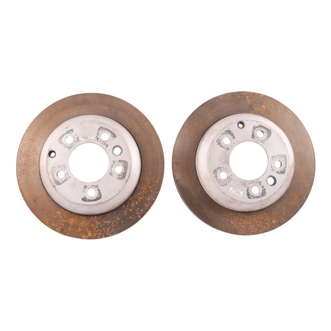 Porsche Cayenne 92A Rear Wheel Brake Disc Set - SKU 95535240131 - Part number 95535240131