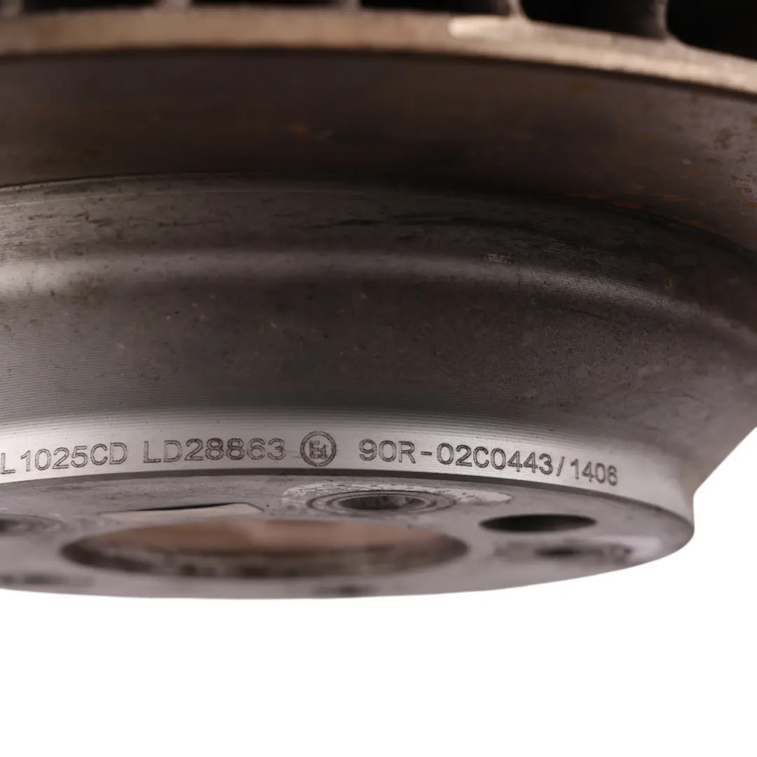 Porsche Cayenne 92A Rear Wheel Brake Disc Set - SKU 95535240131 - Part number 95535240131