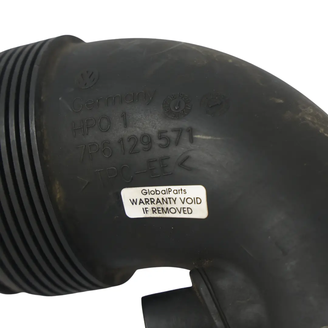 Intake Duct Channel Pipe Hose Left N/S 4.2 V8 7P6129571 to Porsche Cayenne 92A Air with Part number 95811015560 Porsche Cayenne 92A Air Intake Duct Channel Pipe Hose Left N/S 4.2 V8 7P6129571 - SKU 95811015560 - Part number 95811015560