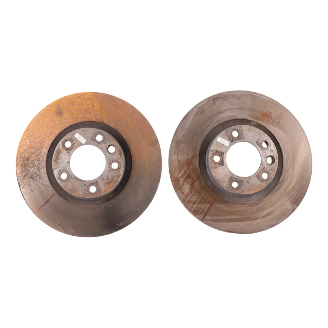 Porsche Cayenne 92A Wheel Brake Disc Front Axle Left Right N/O/S Set - SKU 95835140301 - Part number 95835140301