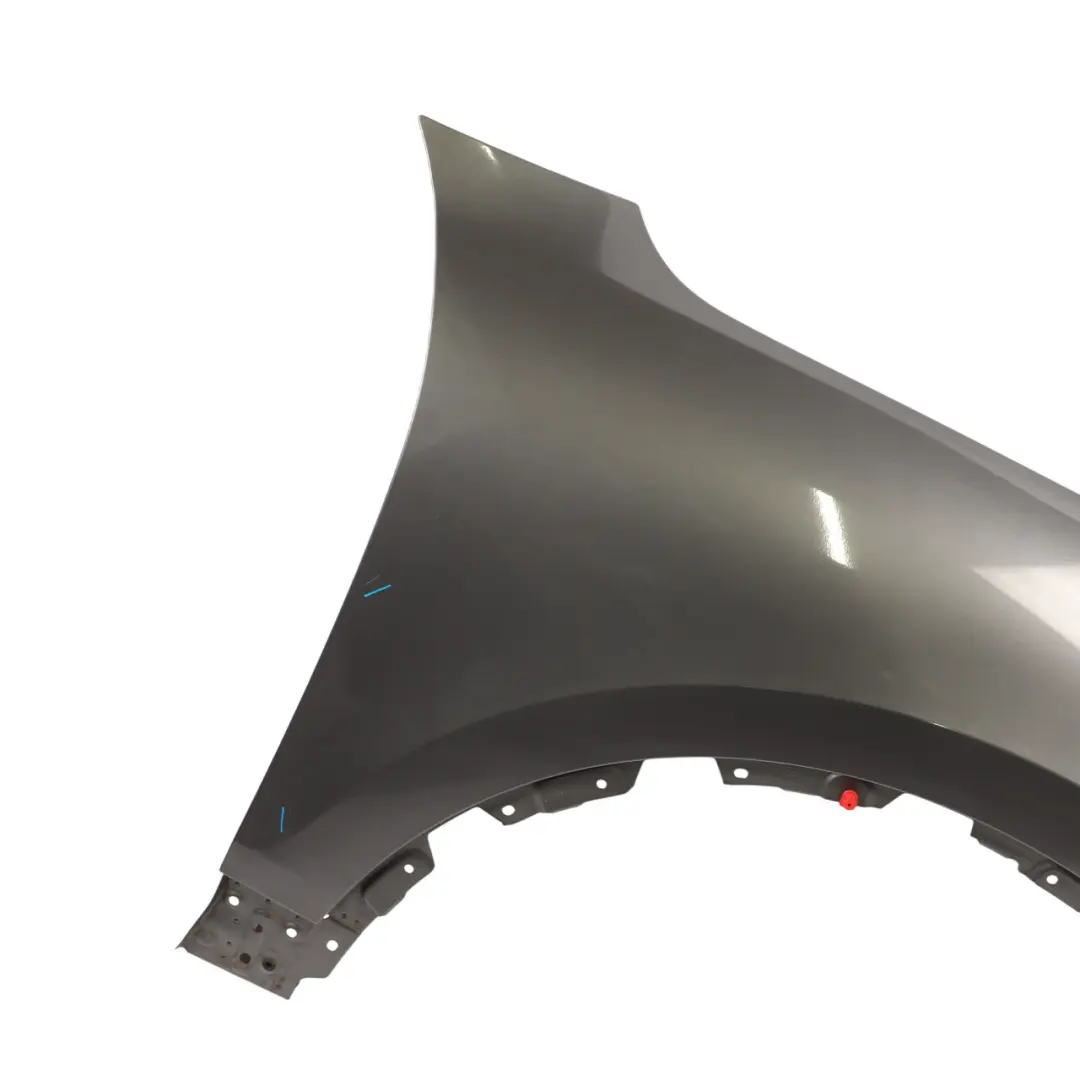 Front Side Panel Fender Right O/S Meteor Grey Metallic M7W to Porsche Cayenne S 92A with Part number 95850303210 Porsche Cayenne S 92A Front Side Panel Fender Right O/S Meteor Grey Metallic M7W - SKU 95850303210-MET - Part number 95850303210