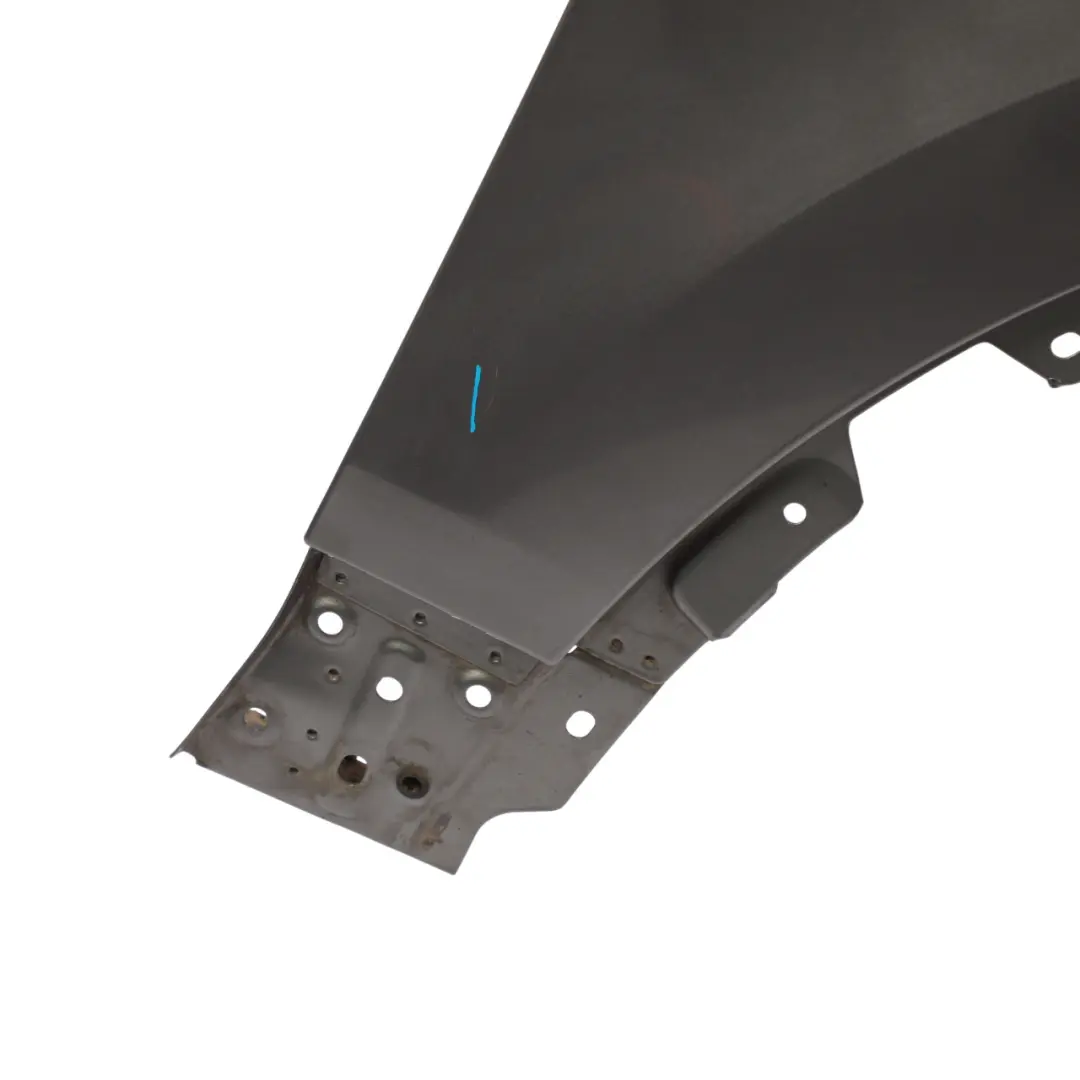 Front Side Panel Fender Right O/S Meteor Grey Metallic M7W to Porsche Cayenne S 92A with Part number 95850303210 Porsche Cayenne S 92A Front Side Panel Fender Right O/S Meteor Grey Metallic M7W - SKU 95850303210-MET - Part number 95850303210
