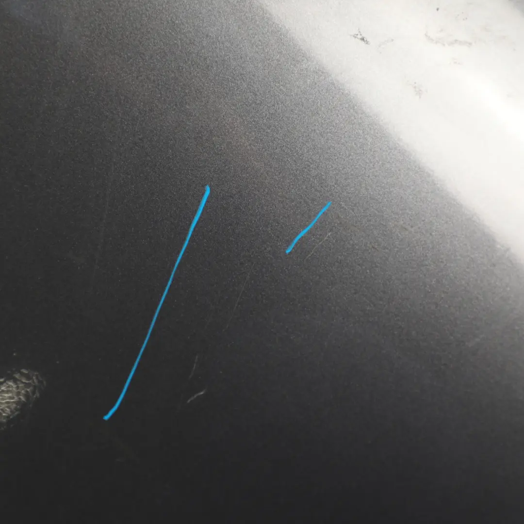 Front Side Panel Fender Right O/S Meteor Grey Metallic M7W to Porsche Cayenne S 92A with Part number 95850303210 Porsche Cayenne S 92A Front Side Panel Fender Right O/S Meteor Grey Metallic M7W - SKU 95850303210-MET - Part number 95850303210