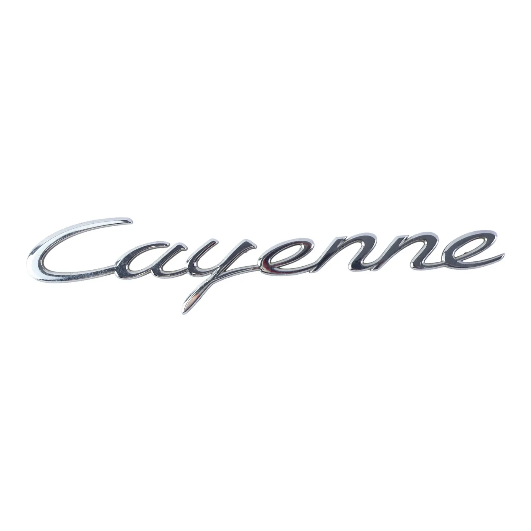 Porsche Cayenne 92A Rear Tailgate Logo Emblem Badge Chrome 95855967500