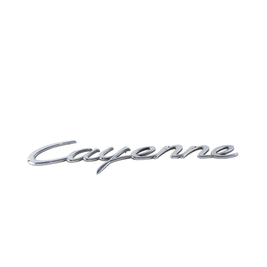 Emblem Badge Chrome to Porsche Cayenne 92A Rear Tailgate Logo with Part number 95855967500 Porsche Cayenne 92A Rear Tailgate Logo Emblem Badge Chrome - SKU 95855967500 - Part number 95855967500