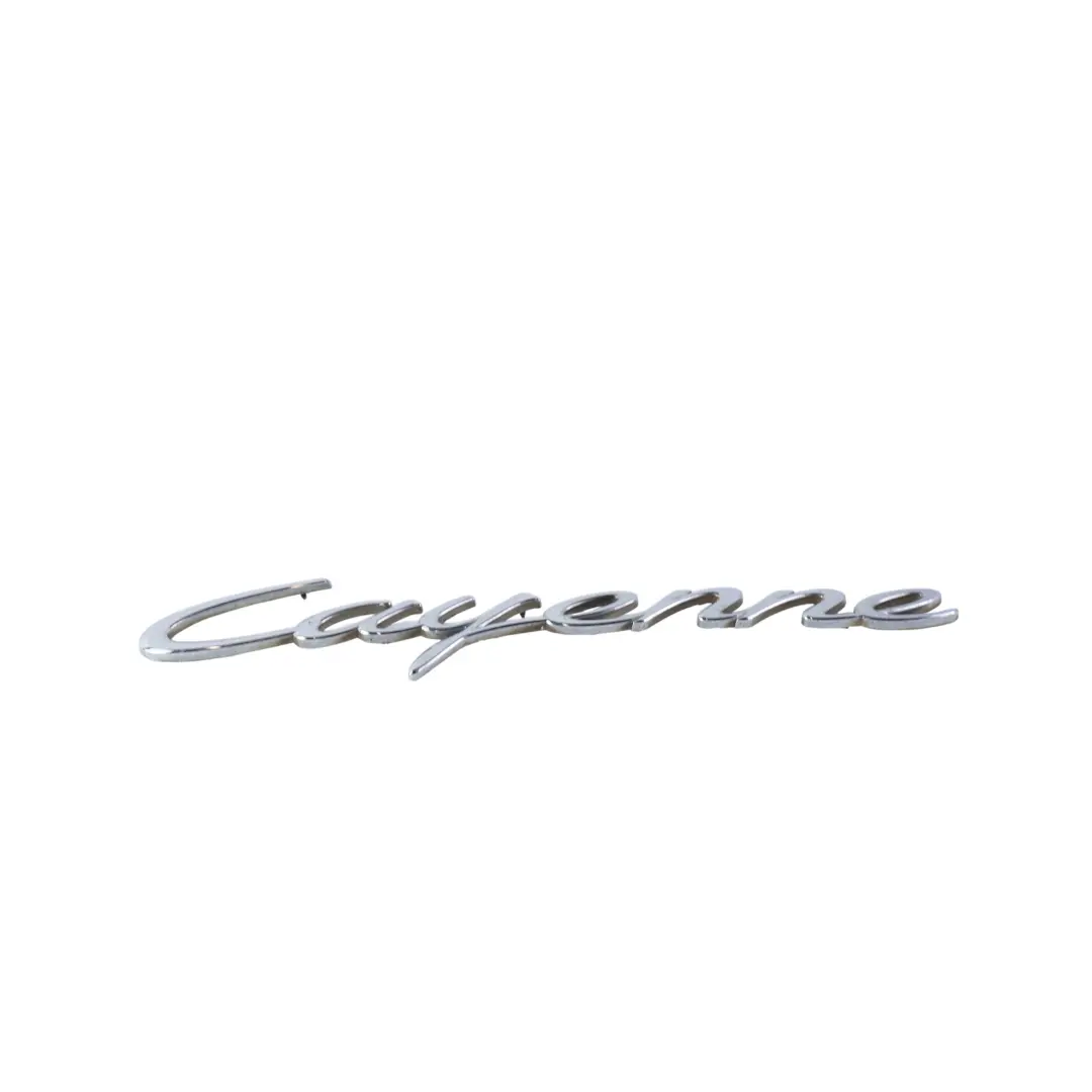 Porsche Cayenne 92A Logo Emblème Badge Hayon Arrière Chrome - SKU 95855967500 - Numéro de pièce 95855967500