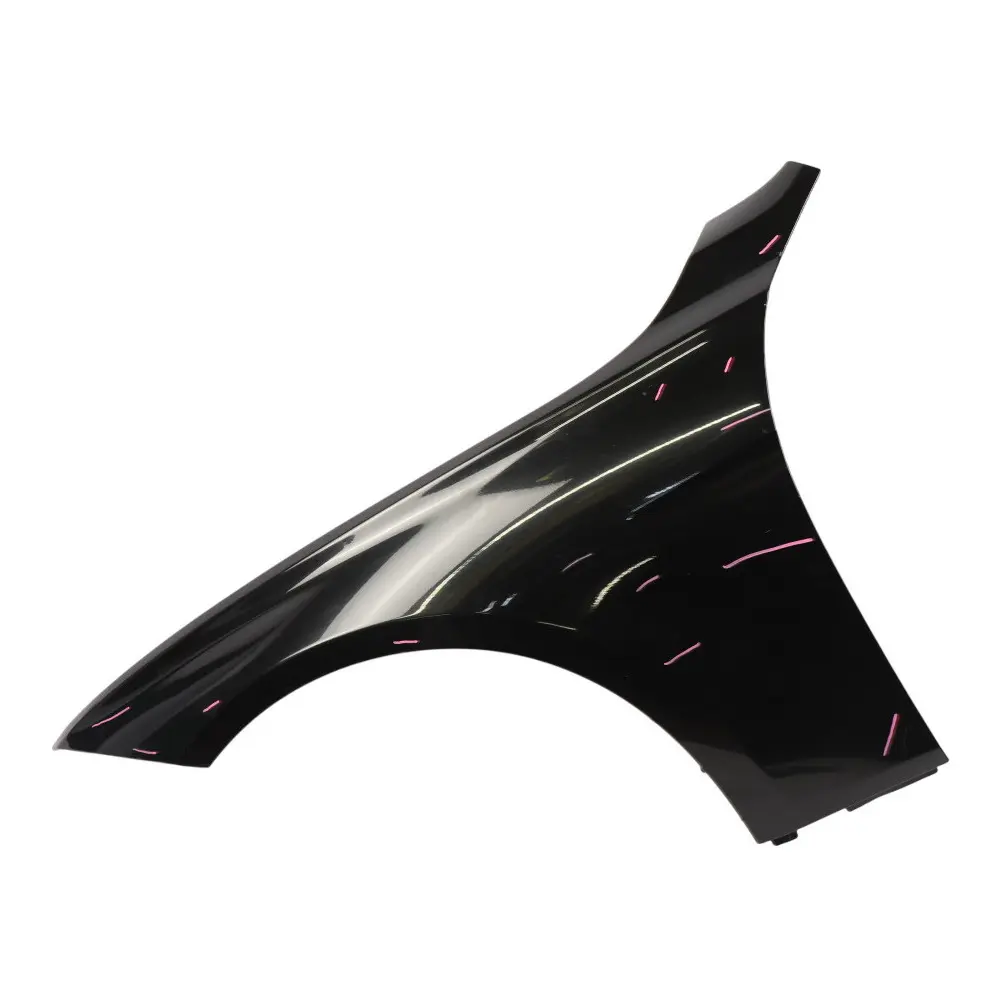 BMW F30 Side Wing Panel Fender F31 Front Left N/S Black Sapphire Metallic - 475