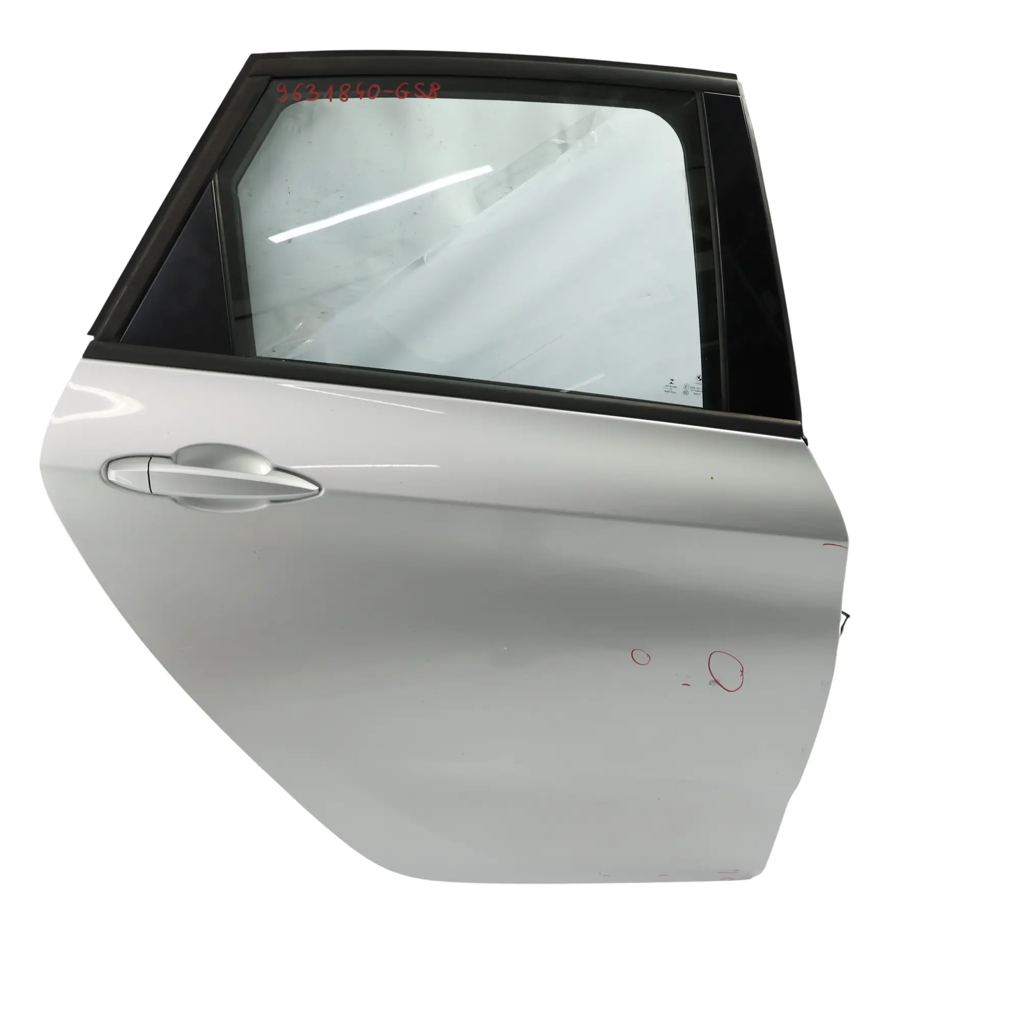 BMW F45 Active Tourer Puerta Trasera Derecha Glacier Silber Metallic A83
