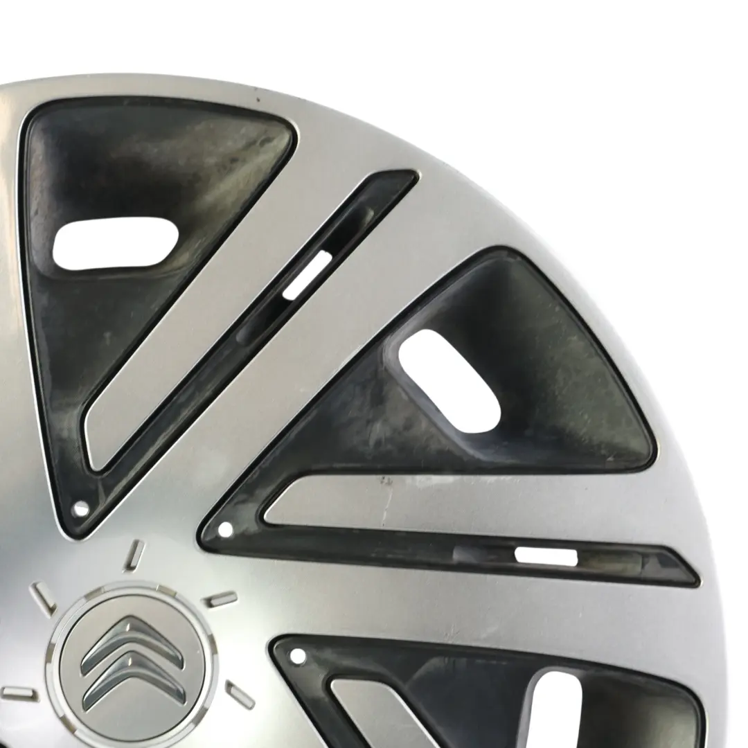  Citroen Coppa Coprimozzo Centrale Acciaio 15" Set di 2 - SKU 9676905177 - Numero di parte 9676905177