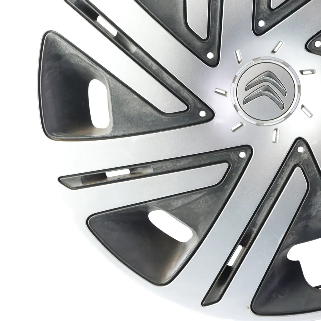  Citroen Radkappe Stahlfelge Mitte Mutter Abdeckung 15" 2er Set - SKU 9676905177 - Teilenummer 9676905177