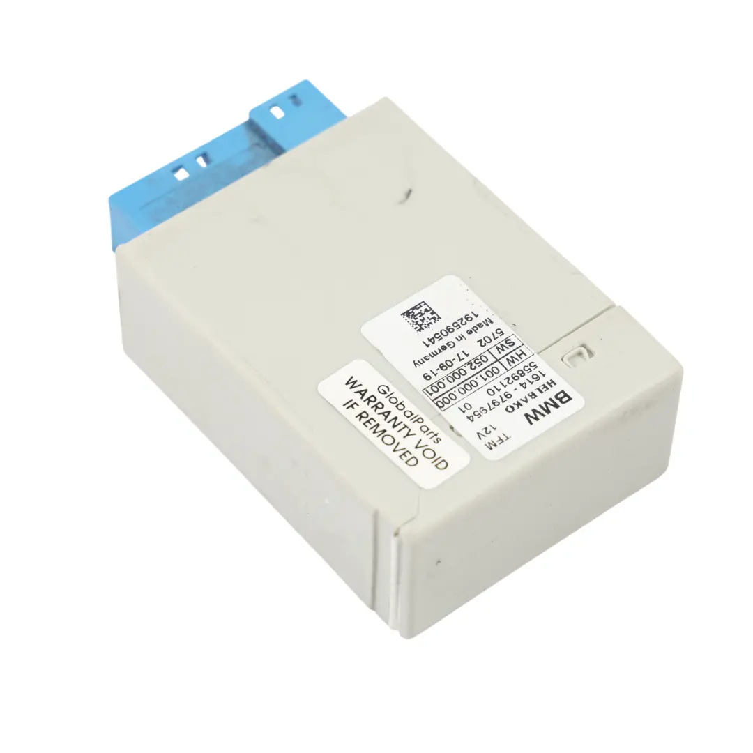 BMW G30 Fuel Pump Control Unit Module ECU 2.0 Petrol Hybrid 251HP - SKU 9797954 - Part number 9797954