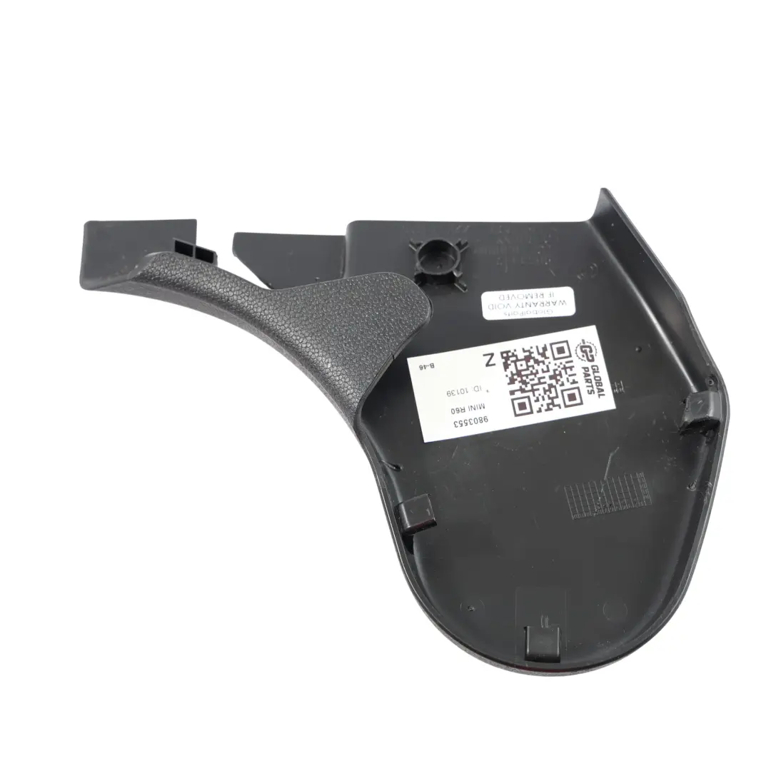 Mini Countryman R60 Rücksitzbank Innere Abdeckung Links Kohlenschwarz - SKU 9803553 - Teilenummer 9803553