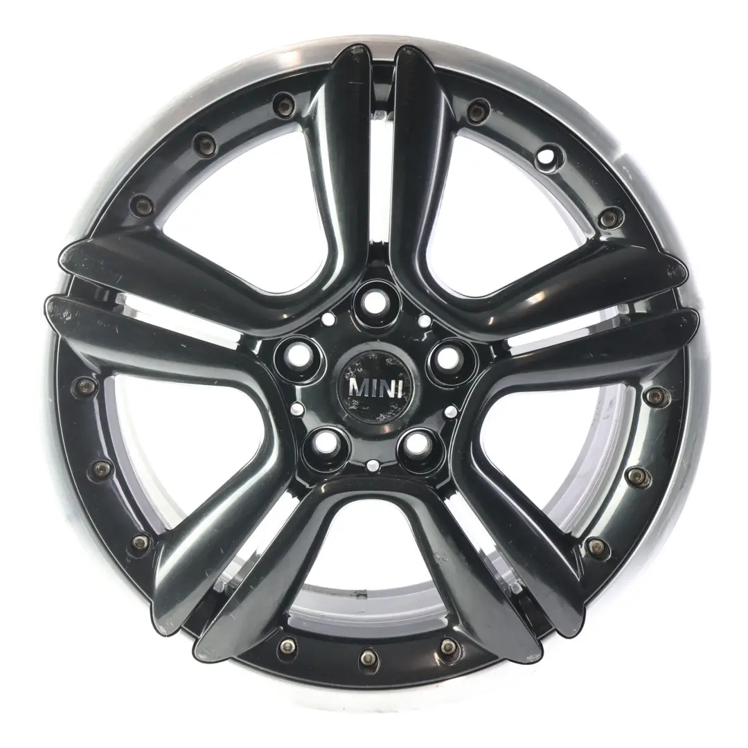 Mini Cooper One R60 R61 Wheel Alloy Rim 18" ET:52 7,5J 5-Star Double Spoke 127 - SKU 9803727-6 - Part number 9803727