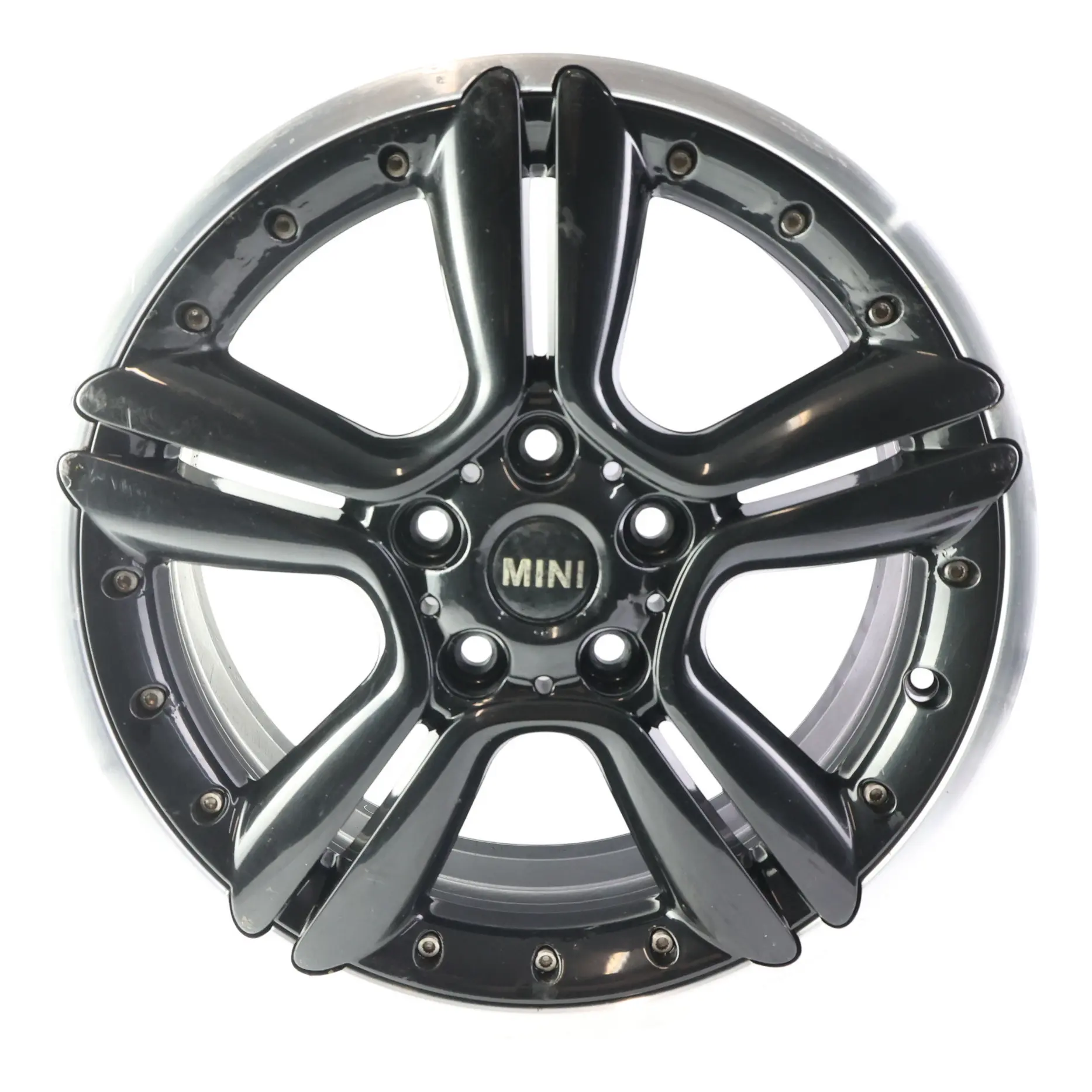 Mini Cooper R60 R61 Black Wheel Alloy Rim 18" ET:52 7,5J 5-Star Double Spoke 127