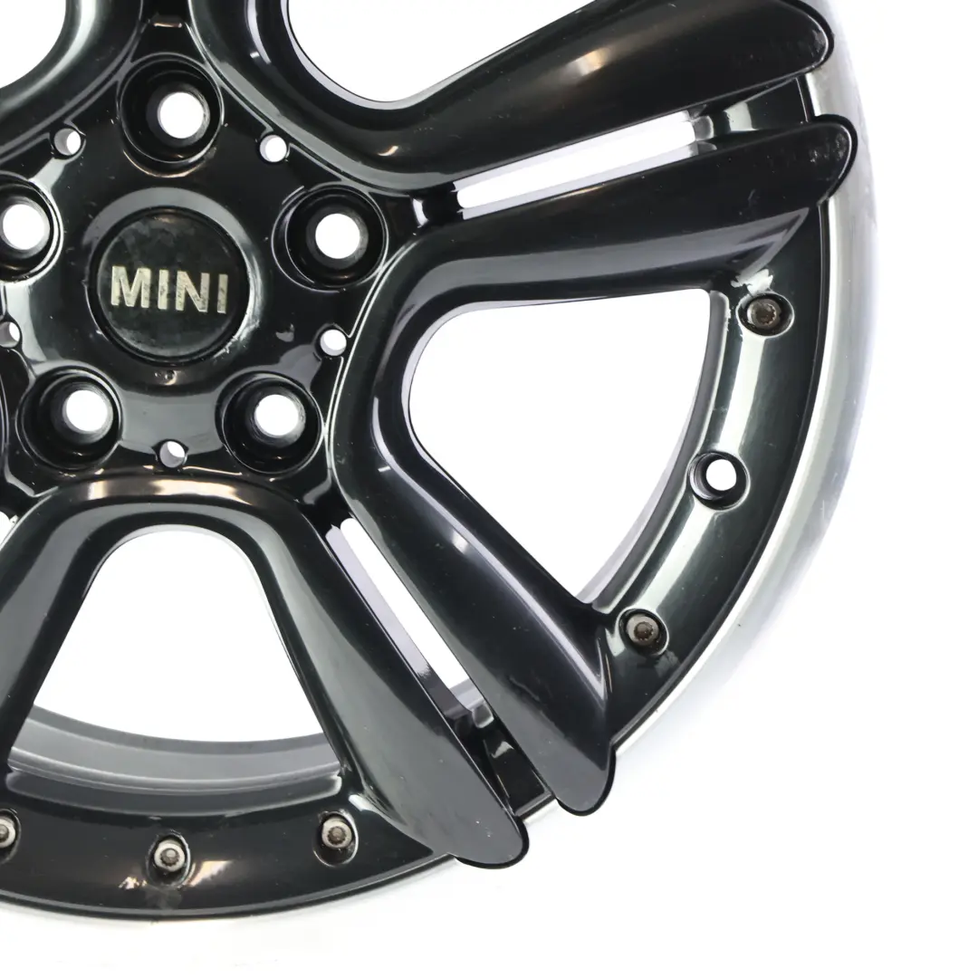 Alloy Rim 18" ET:52 7,5J 5-Star Double Spoke 127 to Mini Cooper R60 R61 Black Wheel with Part number 9803727 Mini Cooper R60 R61 Black Wheel Alloy Rim 18" ET:52 7,5J 5-Star Double Spoke 127 - SKU 9803727-7 - Part number 9803727