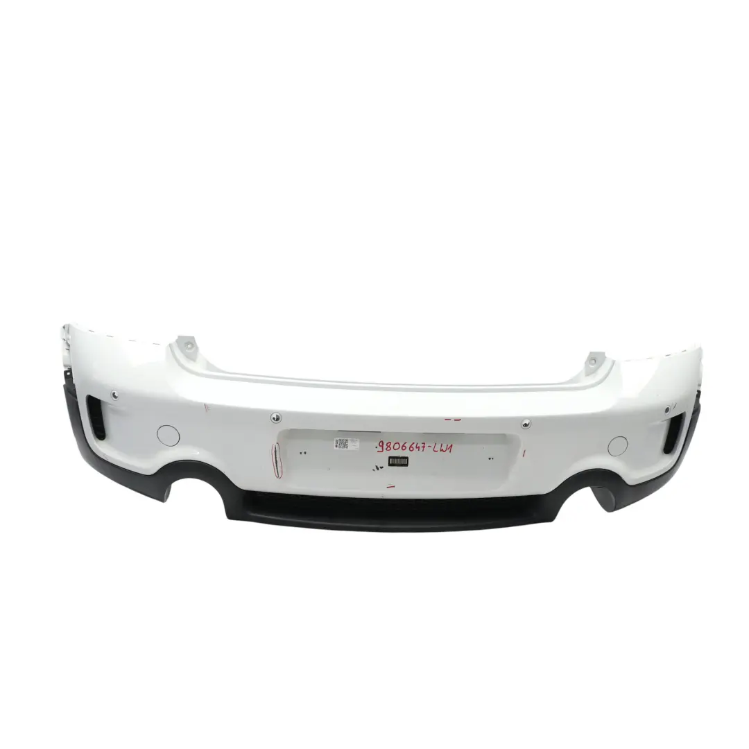 Mini Countryman R60 Cooper S Paraurti Posteriore PDC Pepper White Bianco - B15 - SKU 9806647-LW1 - Numero di parte 9806647