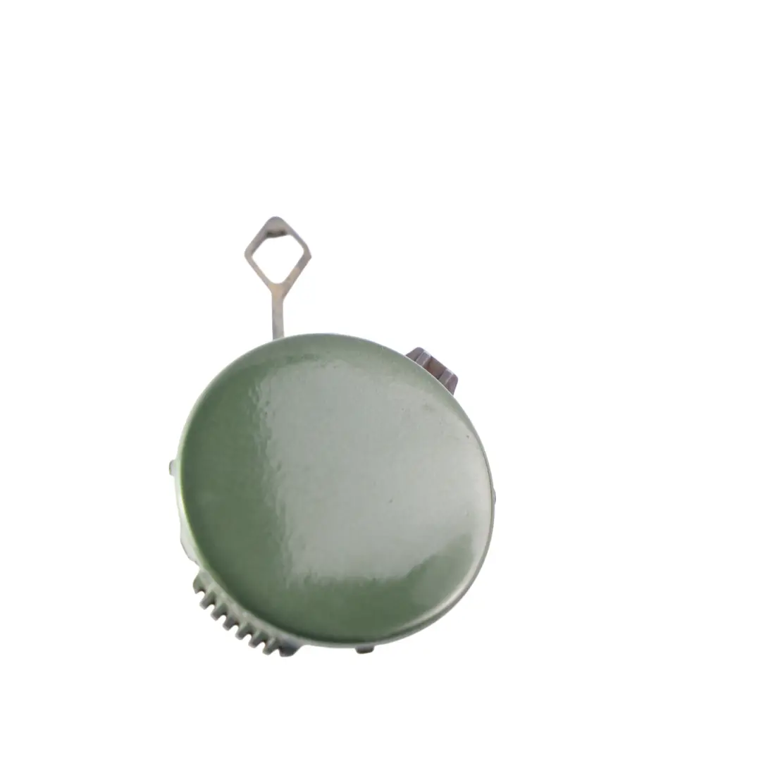 Tapa Trasera Gancho Remolque Paragolpes Derecho Verde Selva C15 para Mini R60 con número de pieza 9806652 Mini R60 Tapa Trasera Gancho Remolque Paragolpes Derecho Verde Selva C15 - SKU 9806652-JG - Número de pieza 9806652