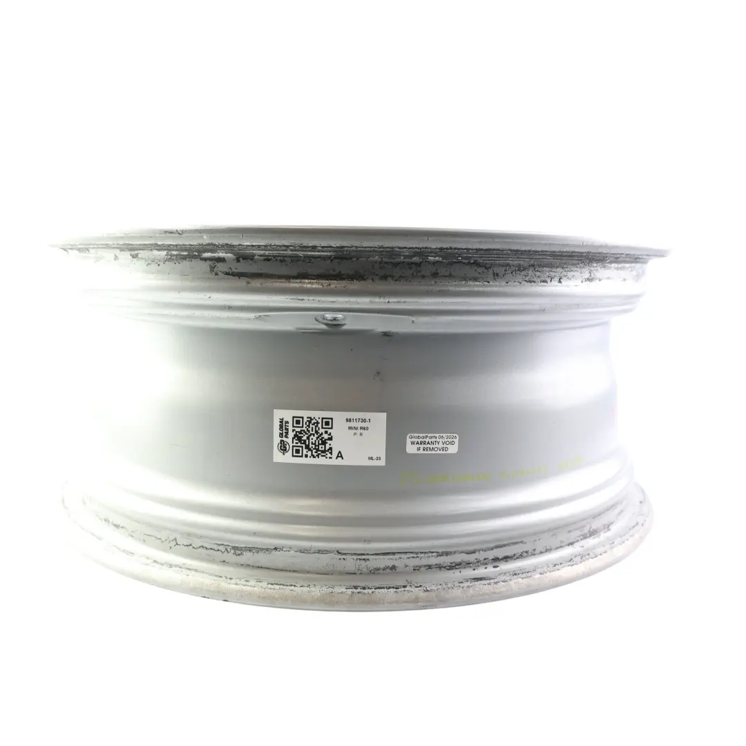 Mini R60 R61 Llanta Aleacion Plateado 17 "7J ET:50 Triangulo Radios 141 - SKU 9811730-1 - Número de pieza 9811730