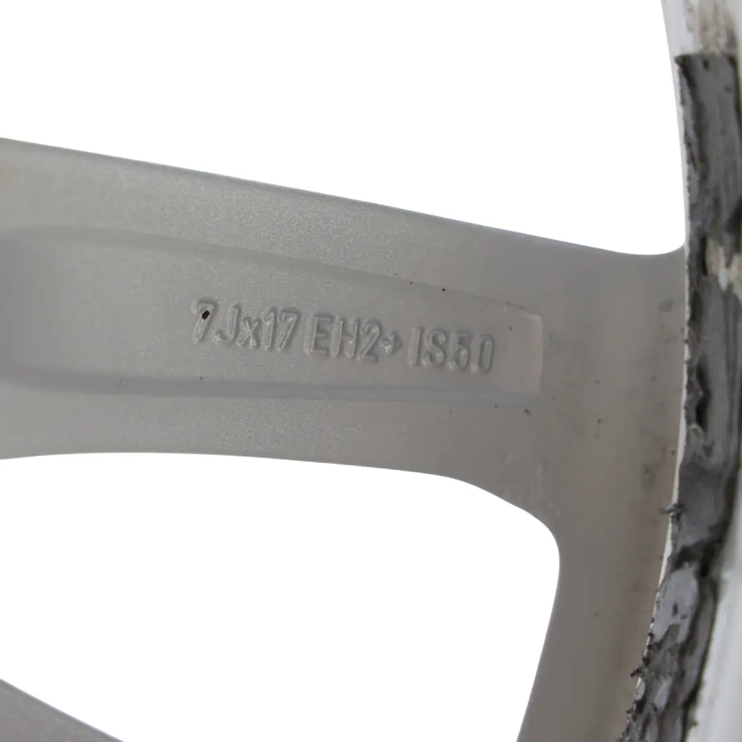 Mini R60 R61 Silver Wheel Alloy Rim 17" 7J ET:50 Triangle Spoke 141 - SKU 9811730-1 - Part number 9811730