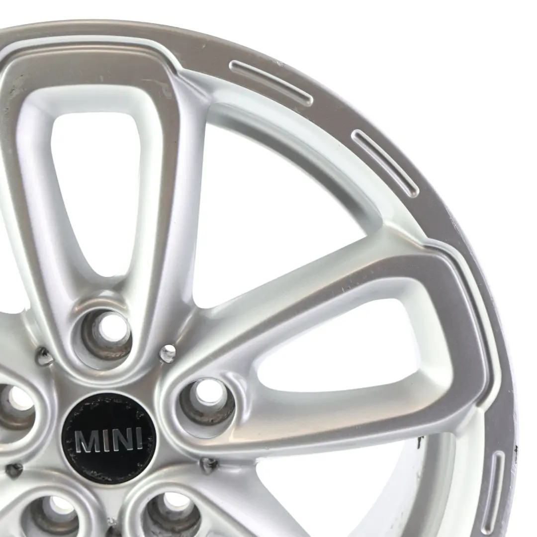 Mini R60 R61 Silber Alufelge Alu Felge 17" 7J ET:50 5-Star Triangle Spoke 141 - SKU 9811730-1 - Teilenummer 9811730