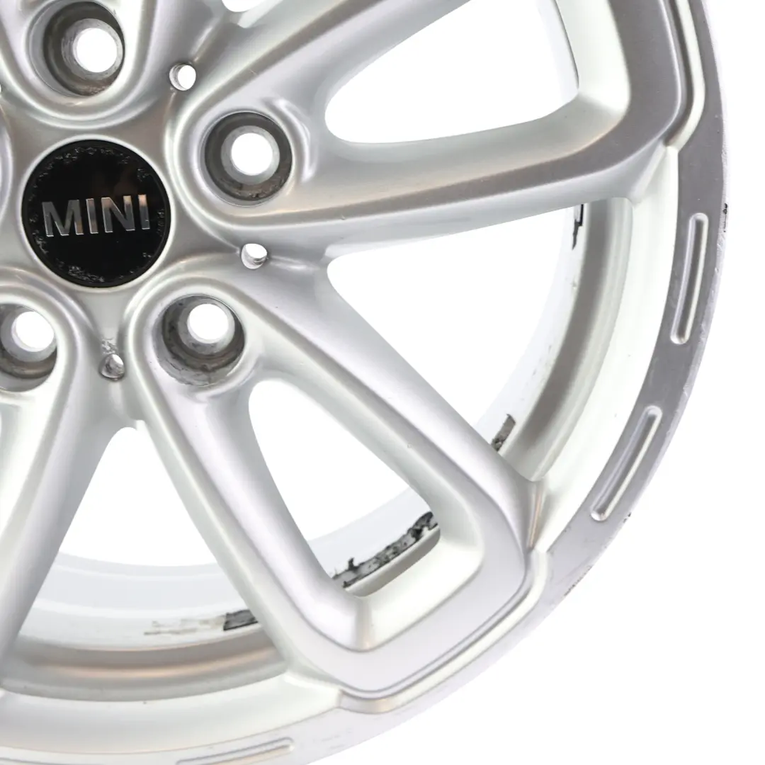 Mini R60 R61 Silber Alufelge Alu Felge 17" 7J ET:50 5-Star Triangle Spoke 141 - SKU 9811730-1 - Teilenummer 9811730