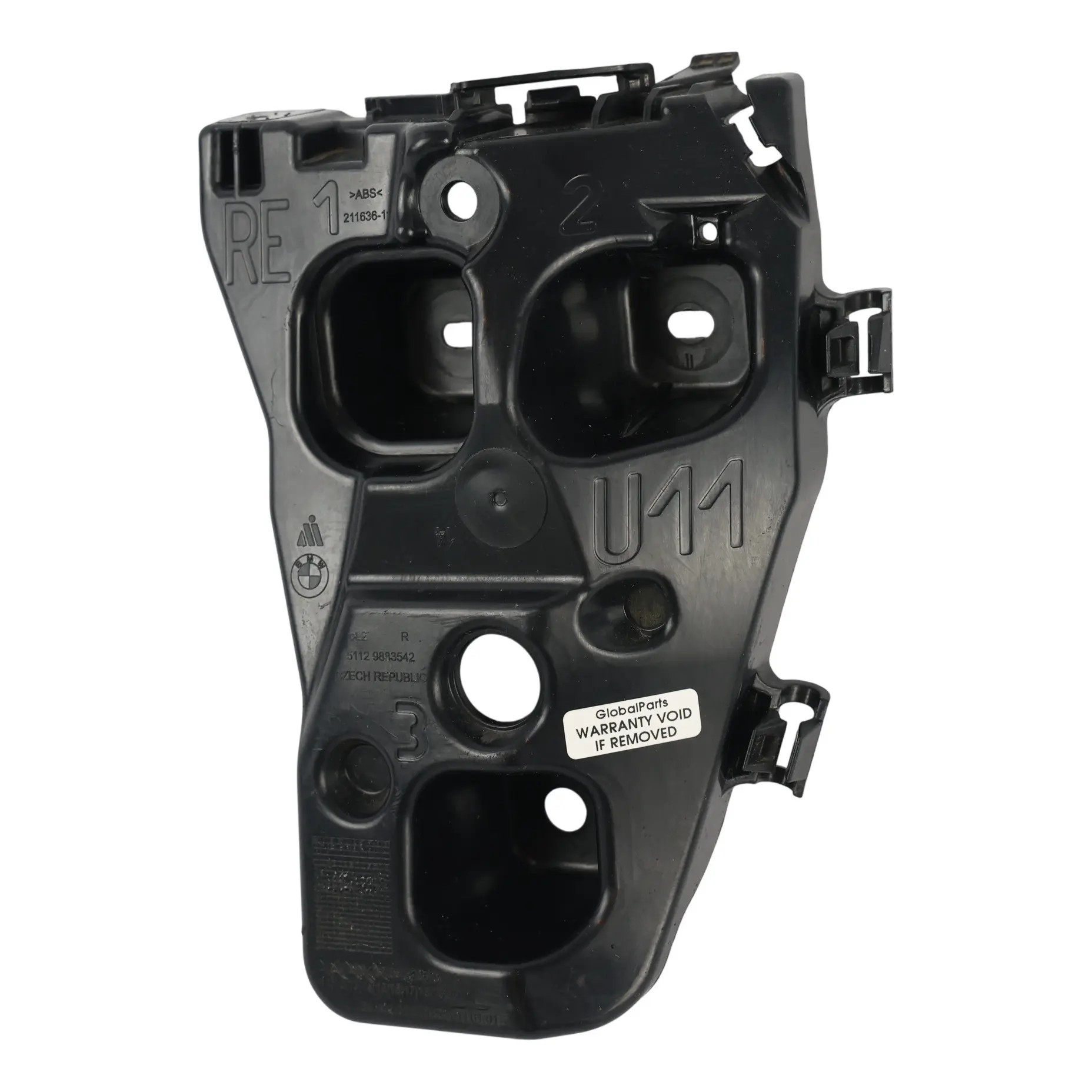 BMW U06 X1 U11 Ślizg Mocowanie Zderzaka Tylnego Prawy 9883542